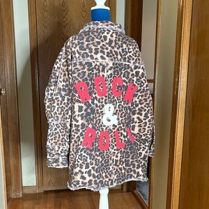 Leopard Print Rock & Roll Jacket